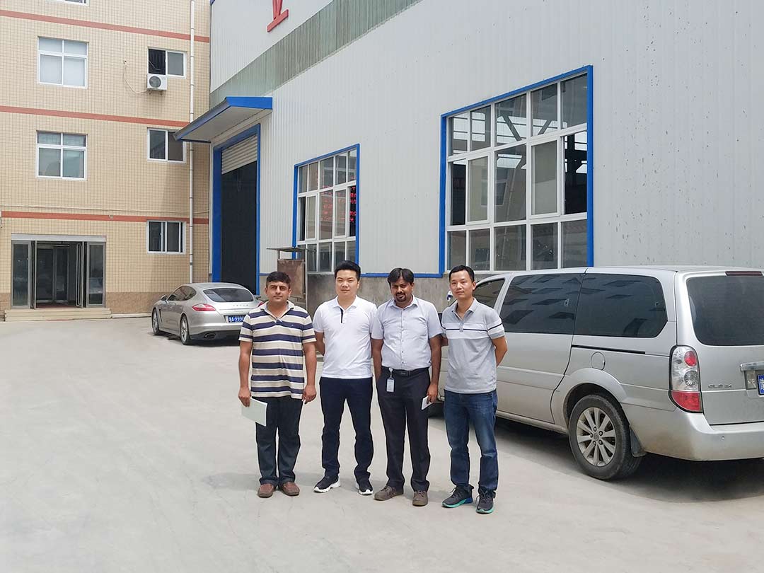 2018年5月巴基斯坦客户来访